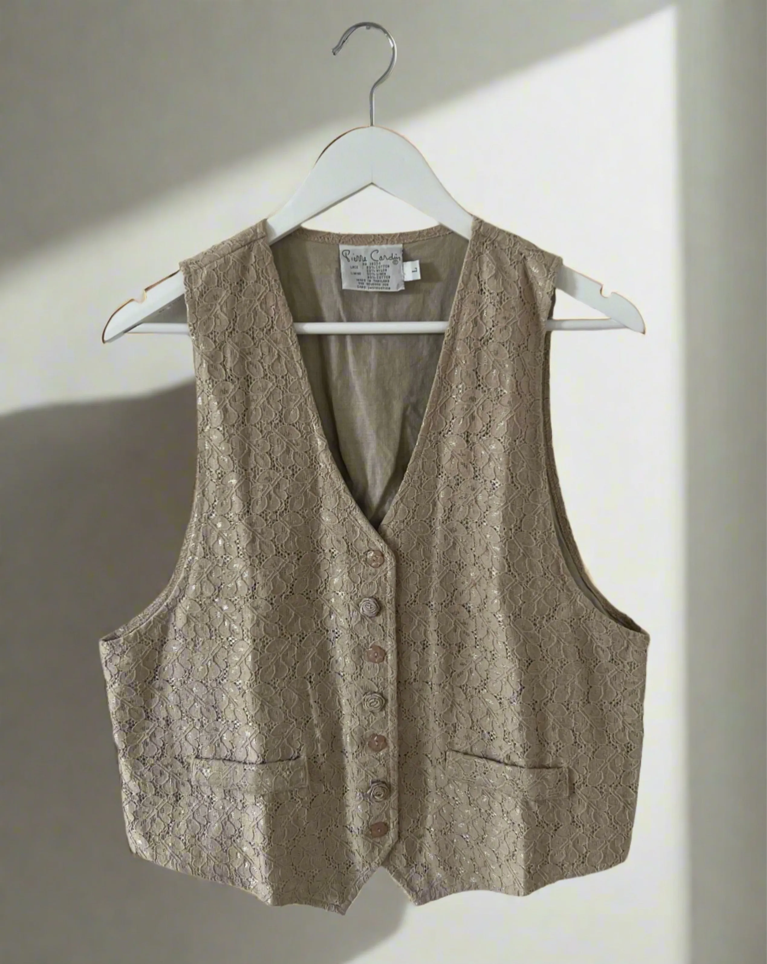 Pierre Cardin Roses Vest