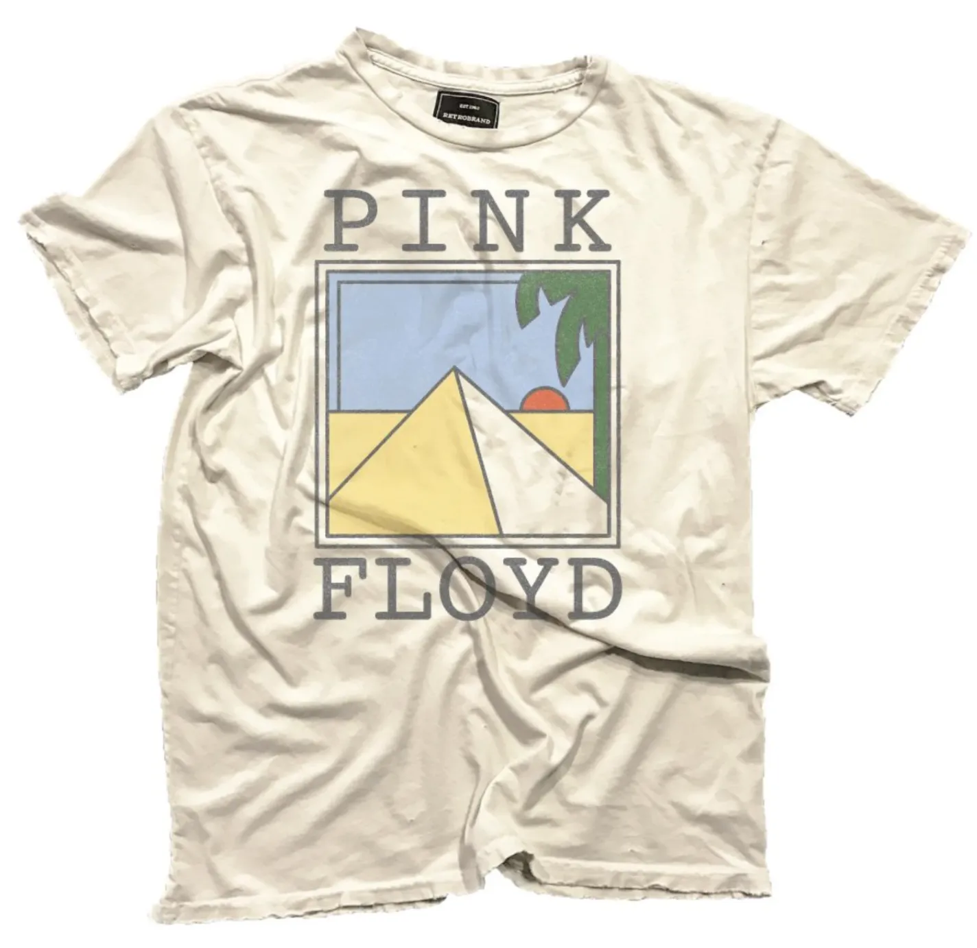 Pink Floyd Sunset Pyramid Black Label Tee