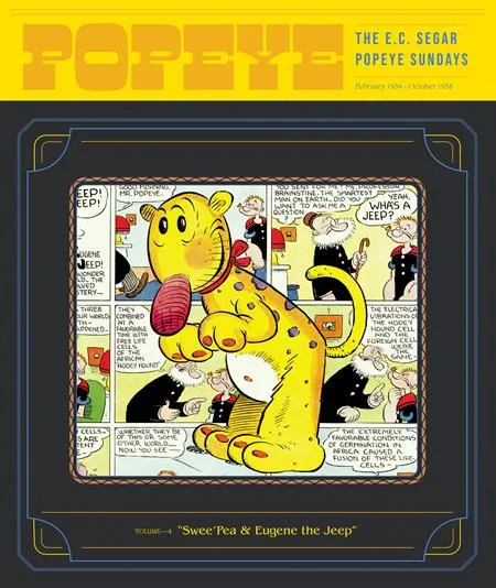 Popeye TP Vol 4 Sweepea & Eugene The Jeep (TP in HC slipcase)