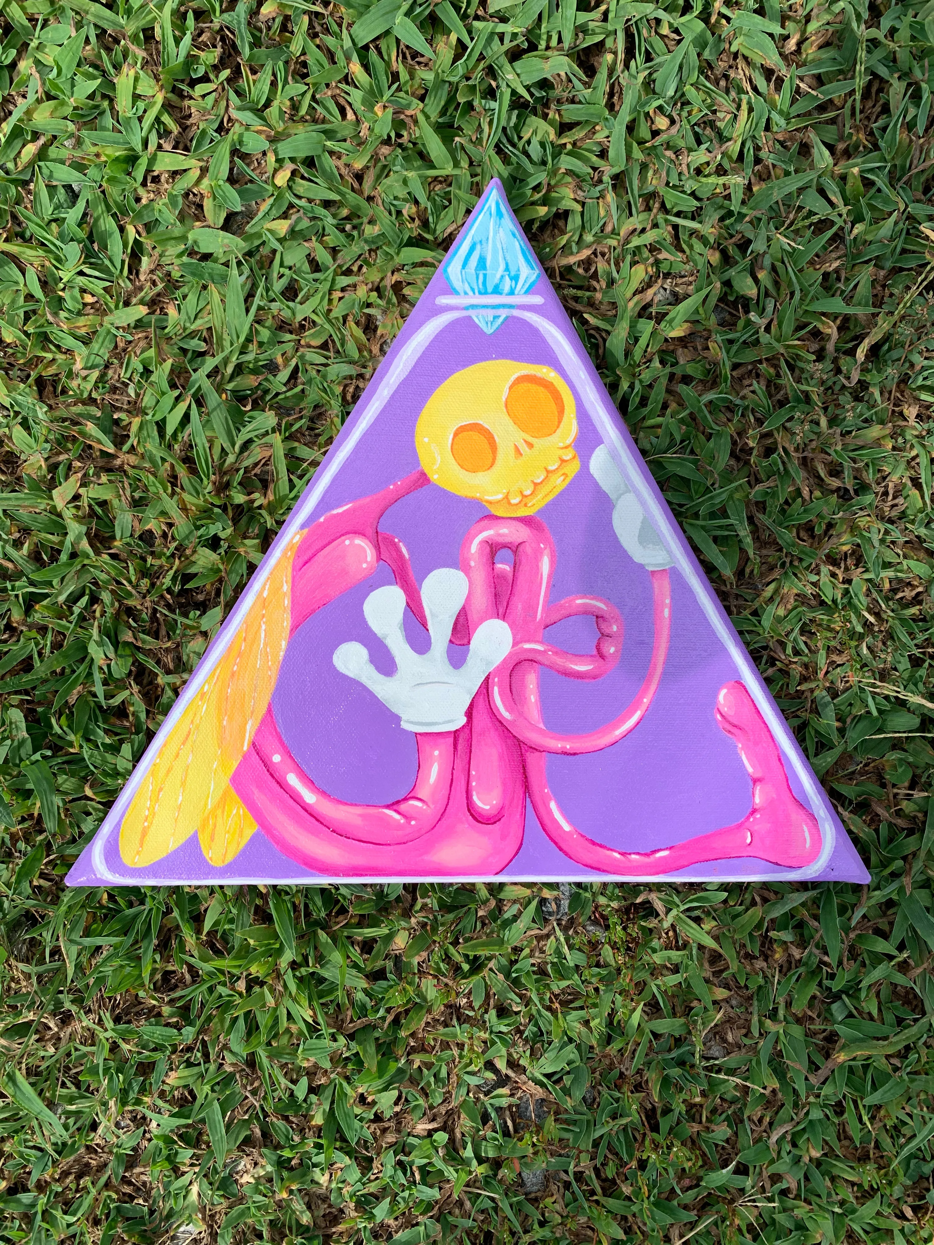 "Bubblegum Fae" Bottled Series Canvas