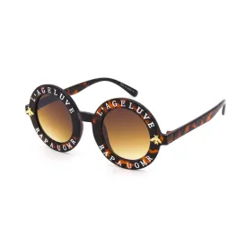 "Love is Blind" Round Sunglasses
