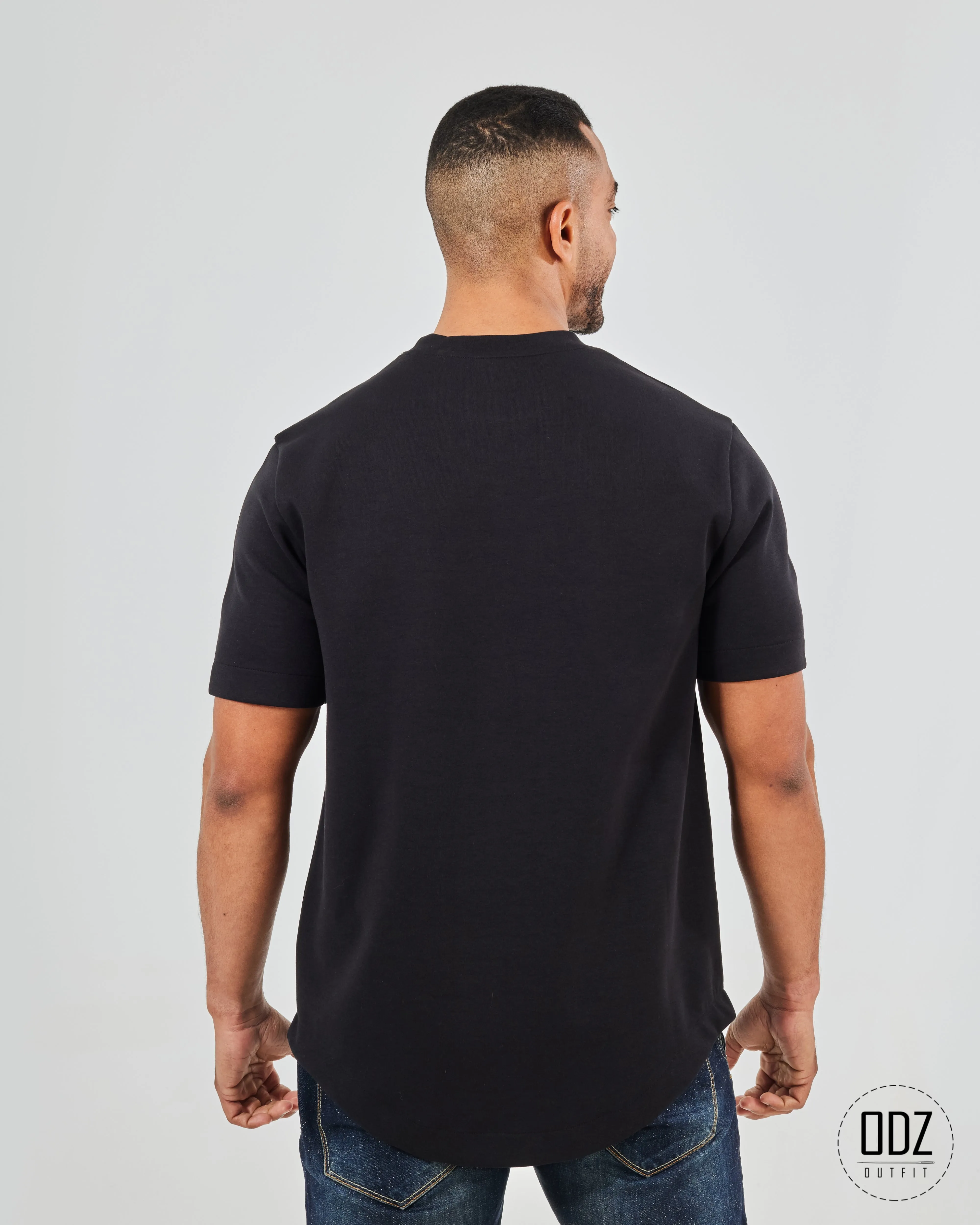 Relaxed Curved Strings T-shirt