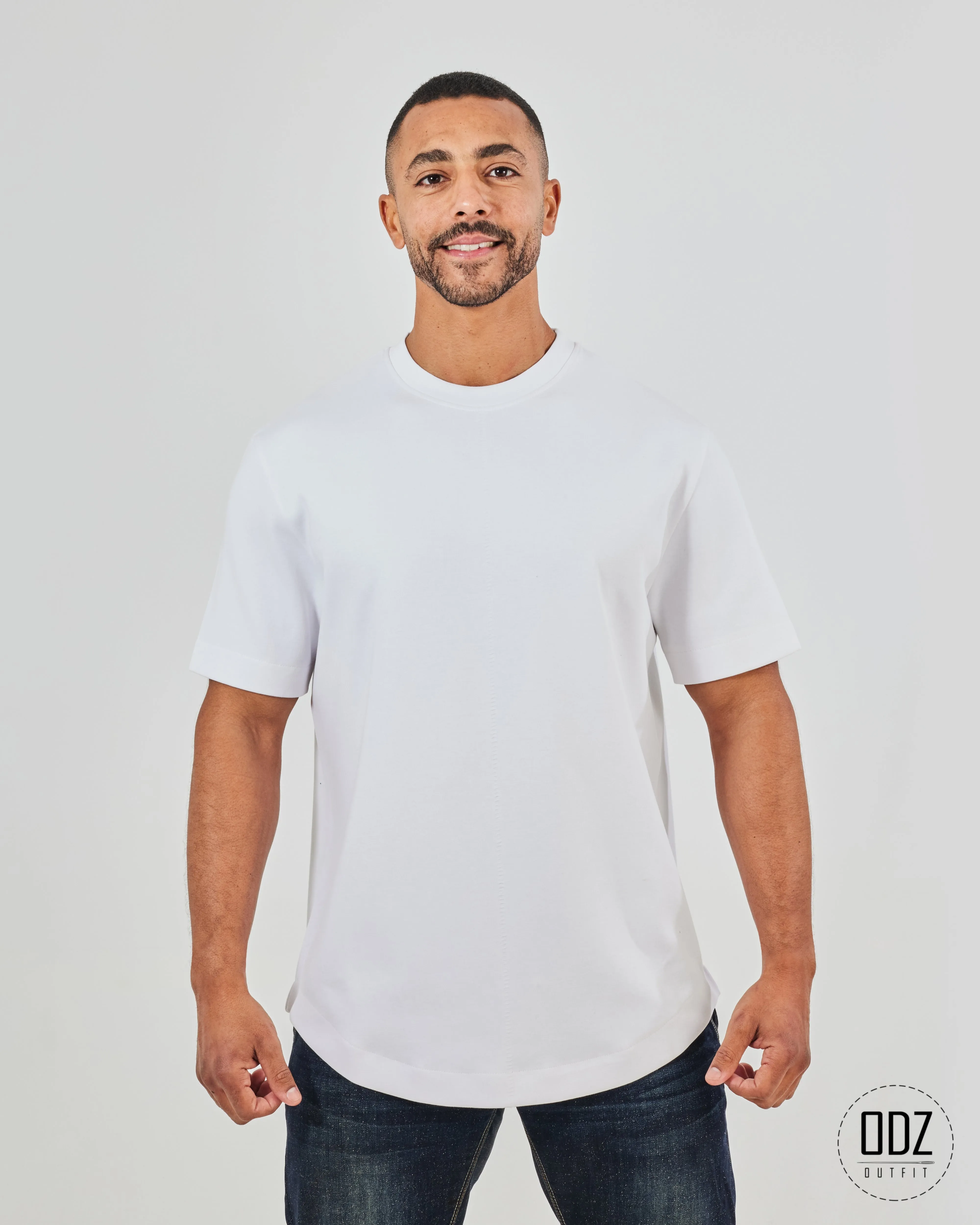 Relaxed Curved Strings T-shirt
