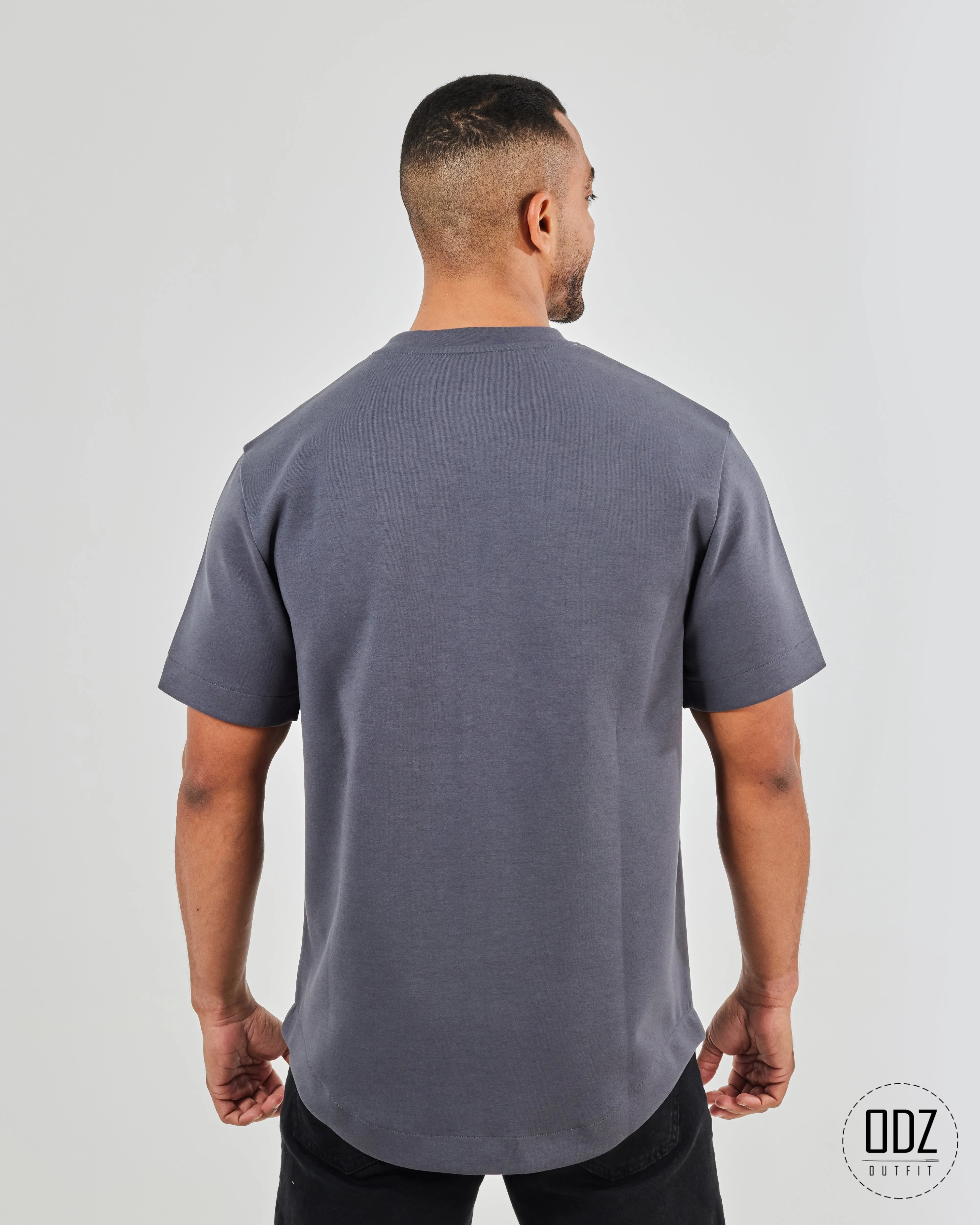 Relaxed Curved Strings T-shirt