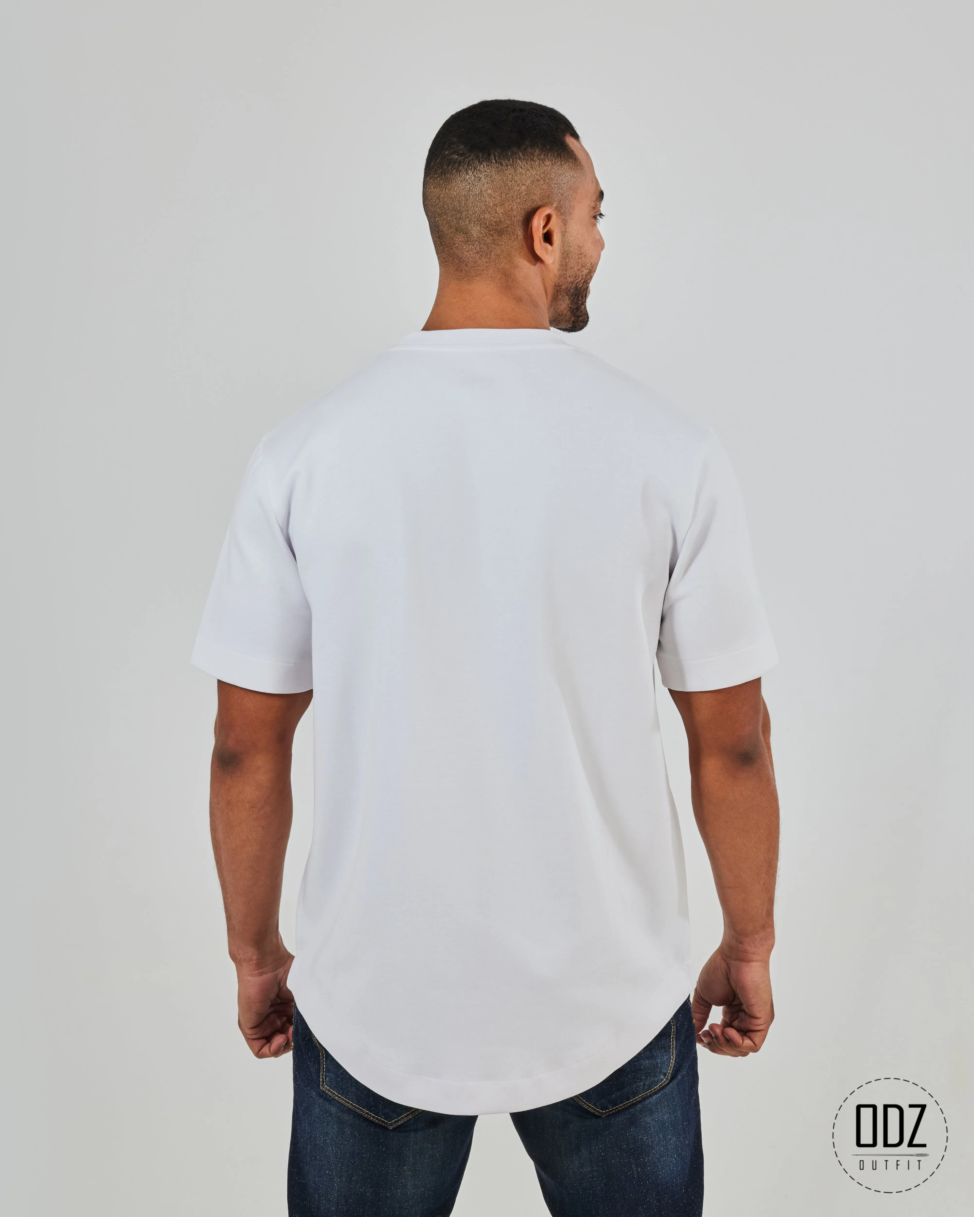 Relaxed Curved Strings T-shirt