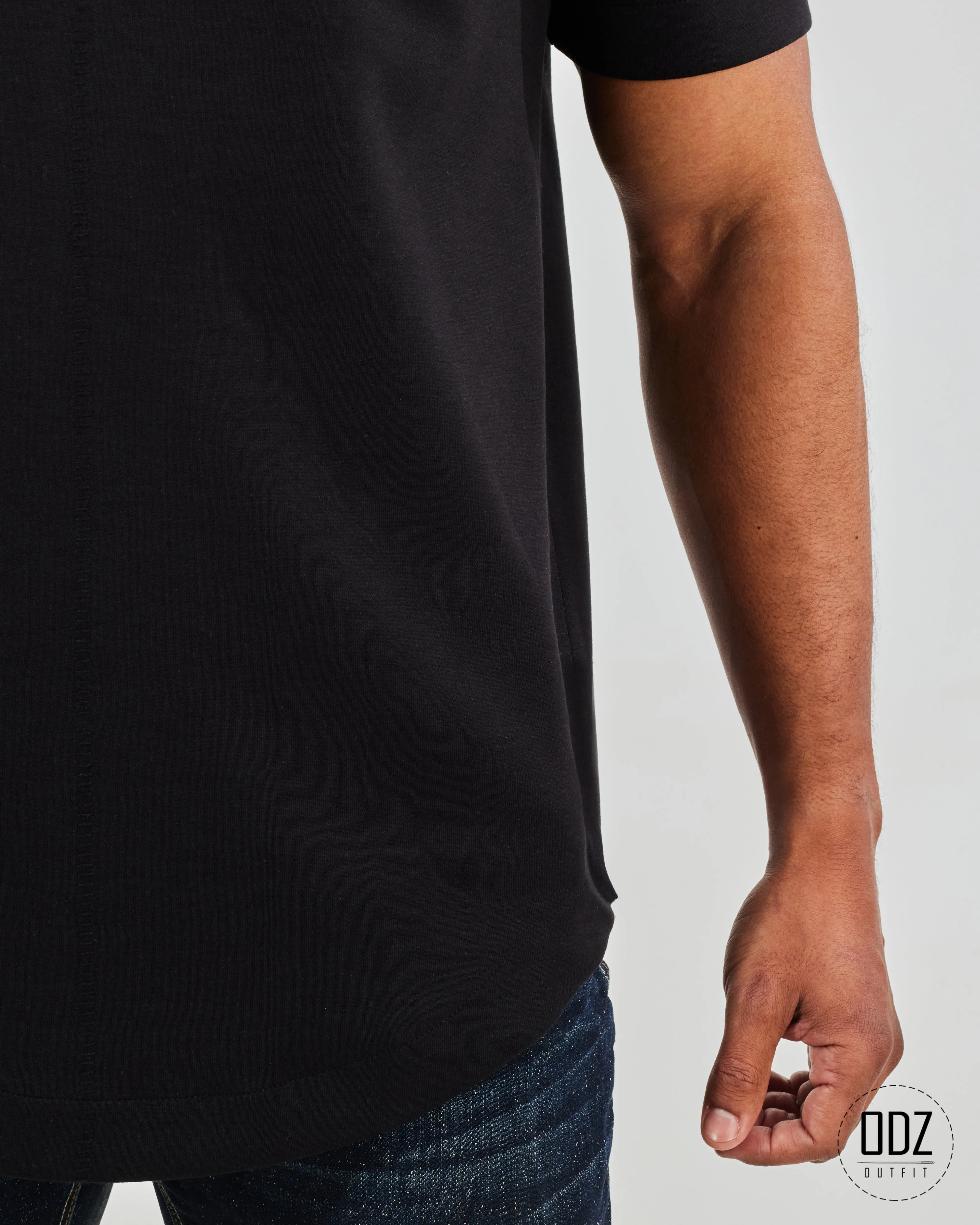 Relaxed Curved Strings T-shirt