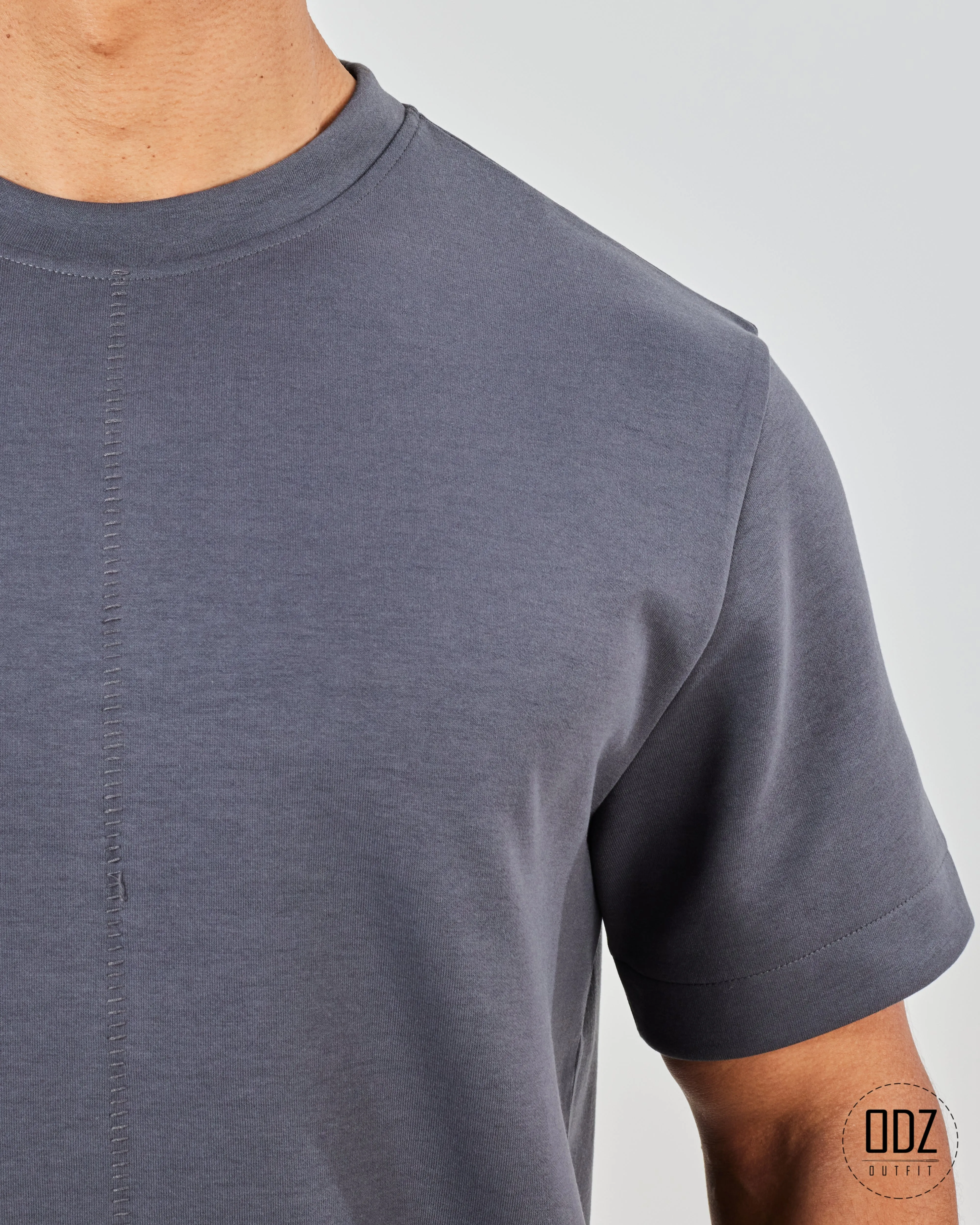 Relaxed Curved Strings T-shirt