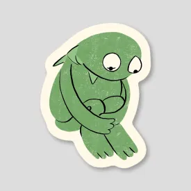 Sad Kermit Sticker