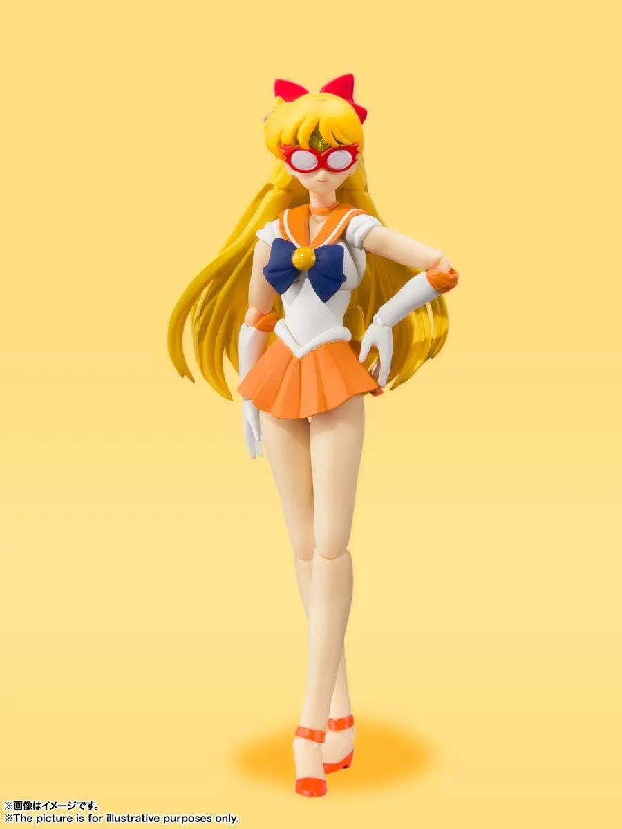 Sailor Moon S.H. Figuarts Action Figure Sailor Venus Animation Color Edition 14 cm
