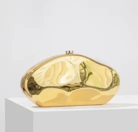 Sculpted Clutch Bag