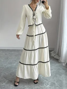 Sculpted Flow Dress