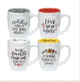Sculpted Mugs