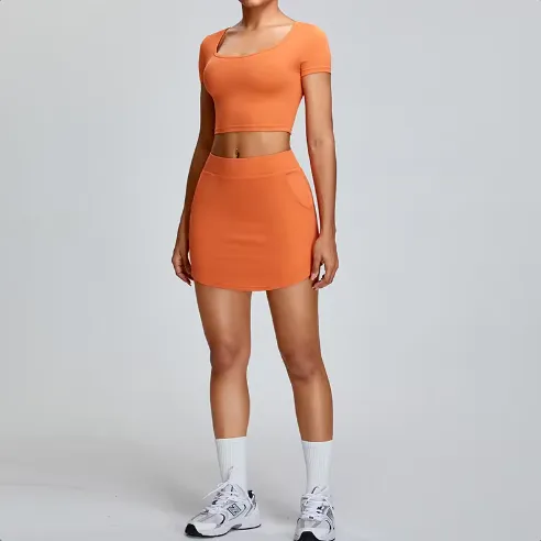 Sculpted Skort Set