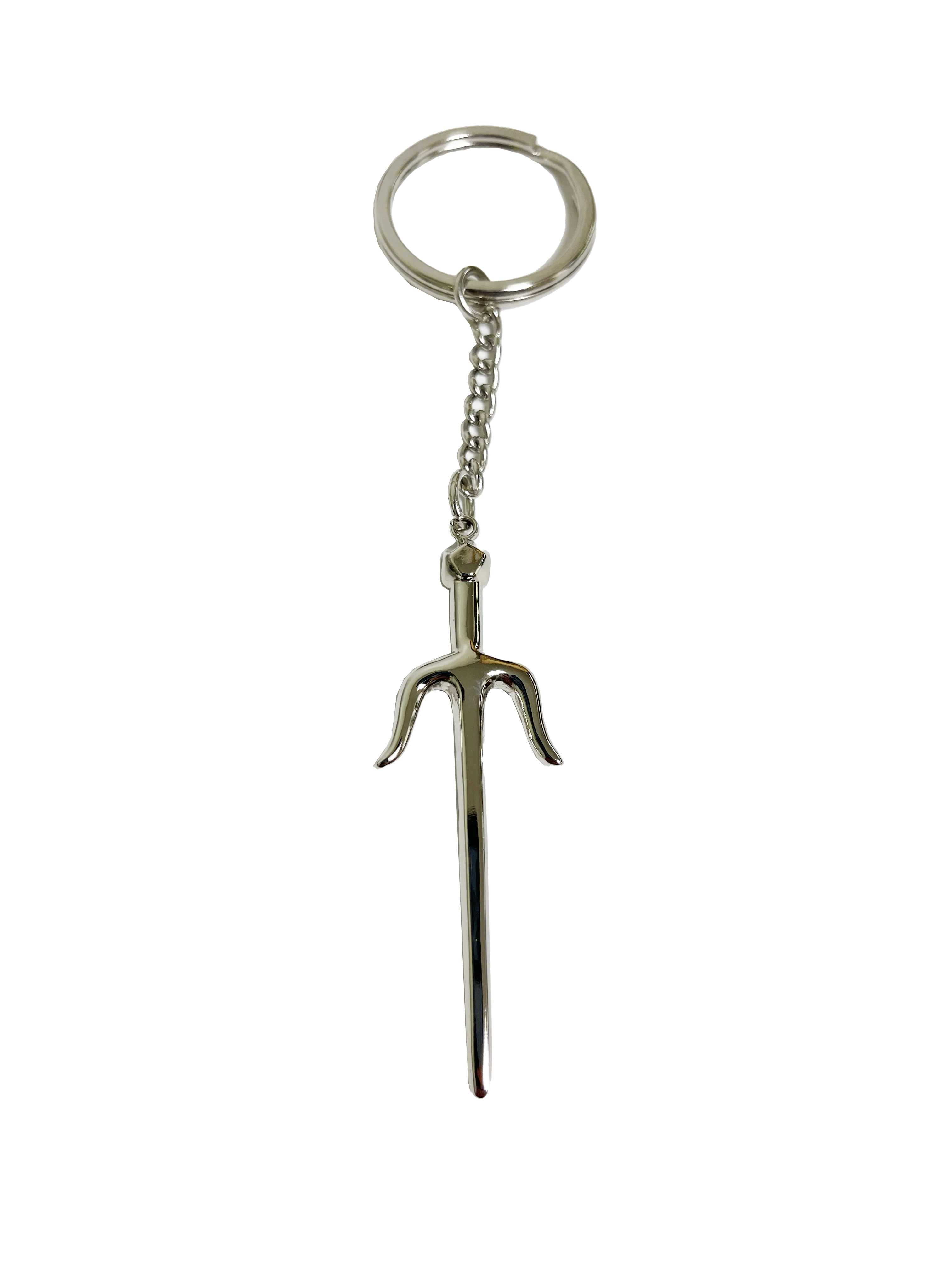 Silver Sai Keychain