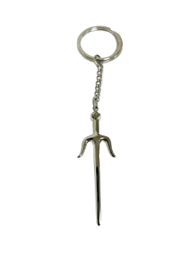 Silver Sai Keychain