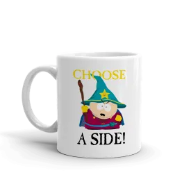 South Park Choose a Side White Mug