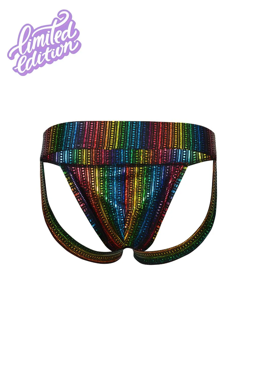 Taste The Rainbow Holographic Jockstrap - Limited Edition
