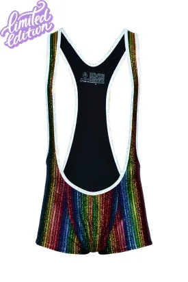 Taste The Rainbow Mens Wrestling Singlet - Limited Edition