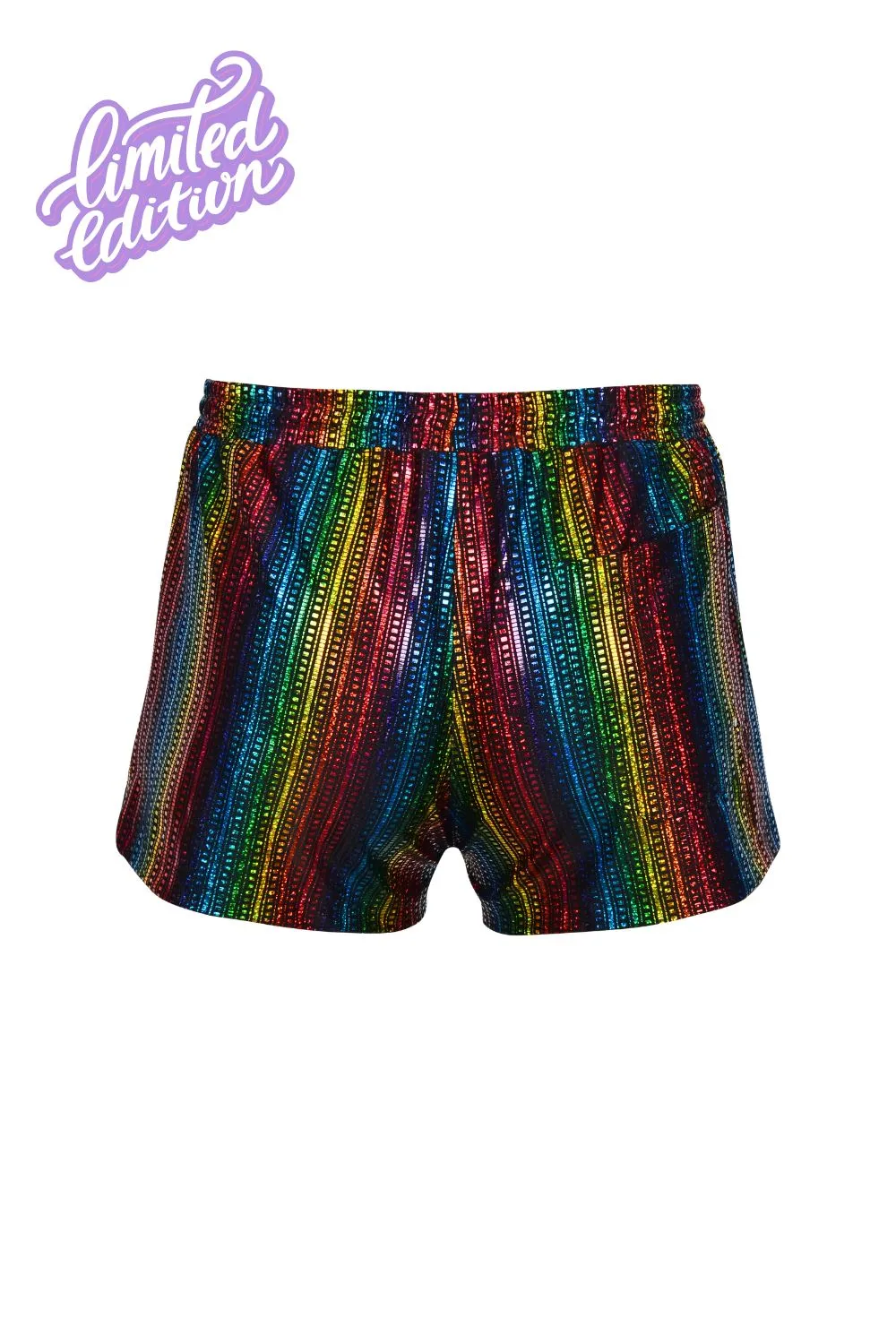 Taste The Rainbow Retro Running Shorts - Limited Edition