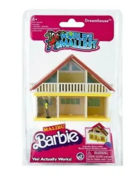 Toy - World's Smallest - Malibu Barbie Dreamhouse - Barbie May Vary