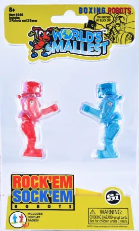 Toy - World's Smallest Rock 'em Sock 'em Robots