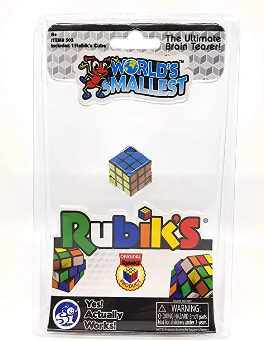 Toy - World's Smallest Rubik's Cube