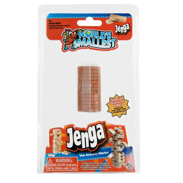 Toy World's Smallest Toy -  Jenga