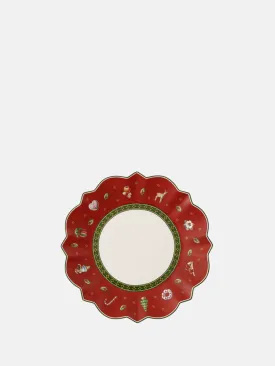 Toys Delight_Bread and Butter Plate_Red