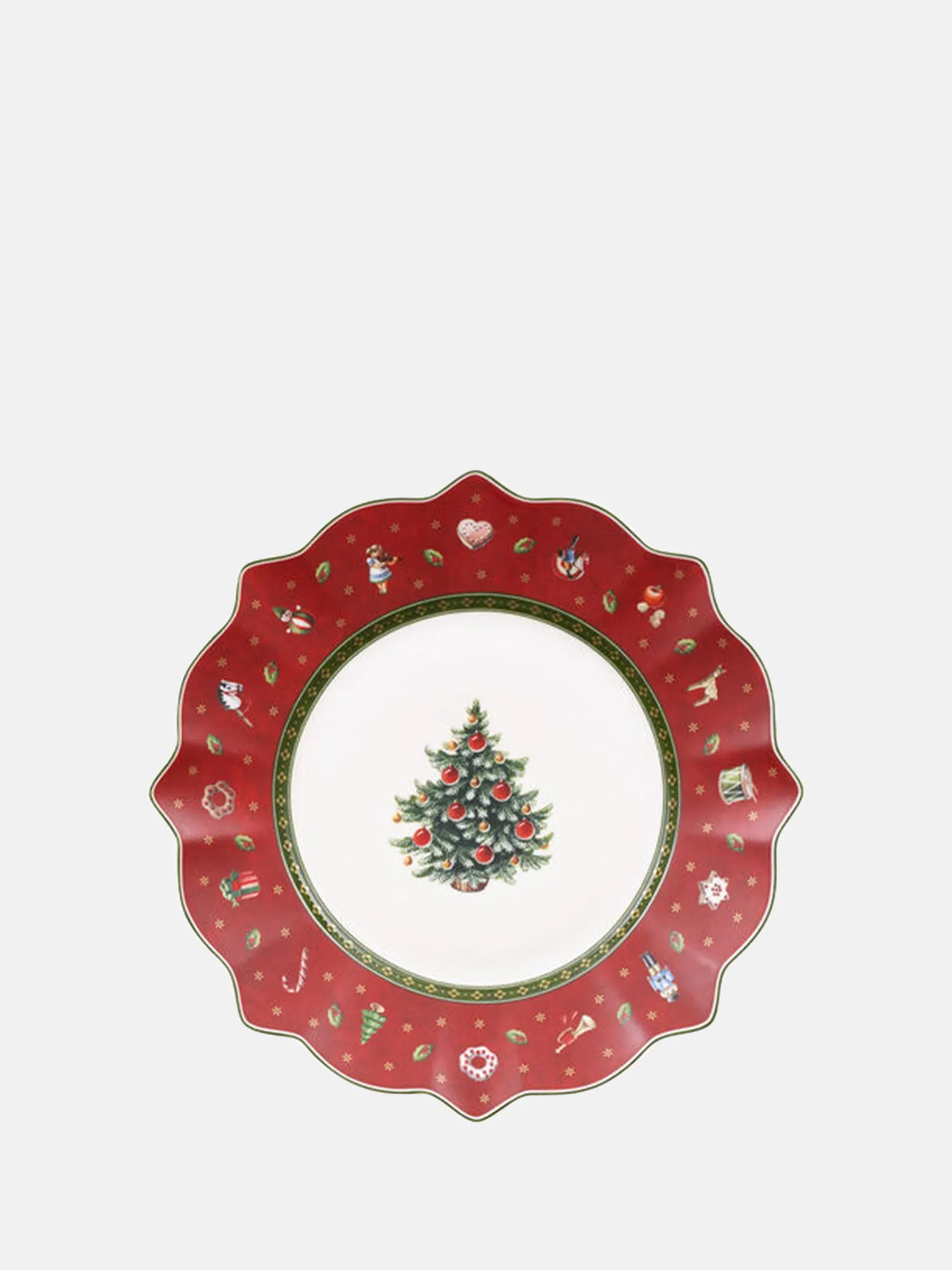 Toys Delight_Salad Plate_Red