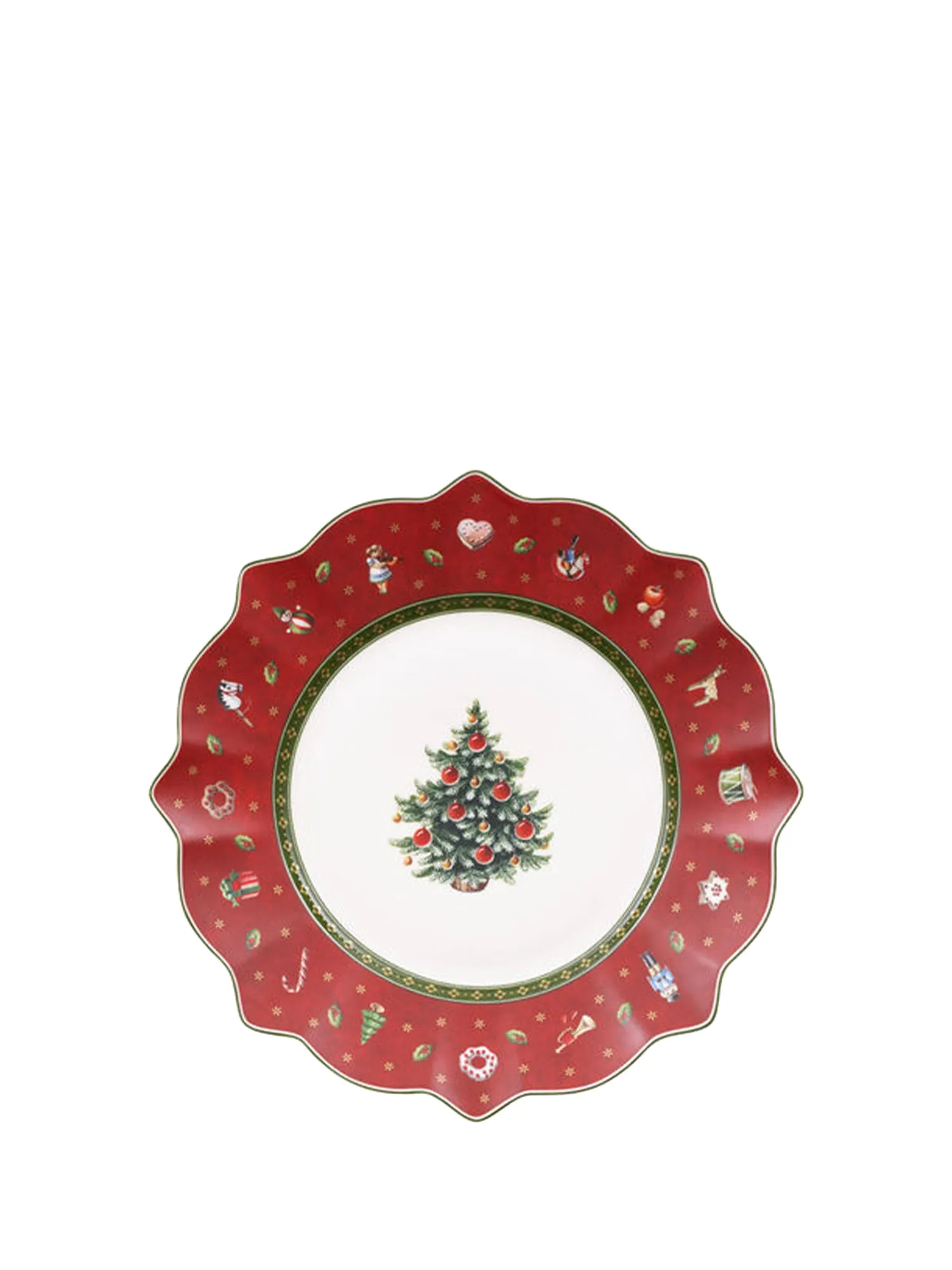 Toys Delight_Salad Plate_Red