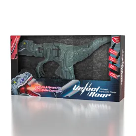 VelociRoar Trigger The Velociraptor Animatronic Dinosaur Toy LED Lights & Spray Function