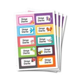 Waterproof Labels - Birds (Set Of 40)