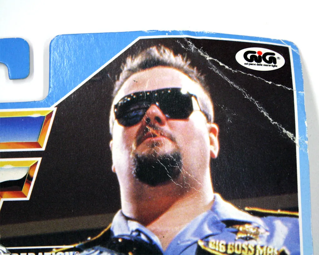 WWF BIG BOSS MAN HASBRO ITALIAN VERSION FIGURE